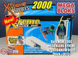 Selten NEU 2000 MEGA BLOKS XTREME SPORTS SNOW Stunt Stick #9173 - Bild 1 von 5
