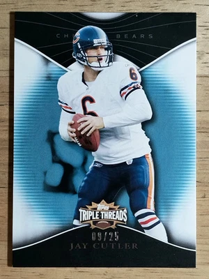 Topps Triple Threads Sapphire #3 2009 Jay Cutler Foto 1 de 2