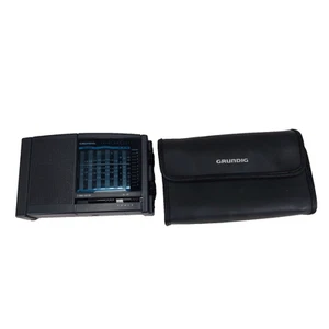 Grundig Yacht Boy 207 FM/MW/LW/SW 12 Bandas Receptor Mundial | Negro | Probado - Imagen 1 de 16