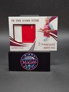 2021 Panini Immaculate In The Game Patches Danny Ings /8 Aston Villa - Bild 1 von 2