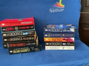 Lot of 11 - Thriller Paperbacks by Dean Koontz, Cold Fire, The Face & Others. - Picture 1 of 10