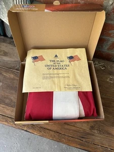 Alliierte amerikanische Flagge 5 x 8 Outdoor Schwerlast bestickt Messing Tülle - Bild 1 von 9