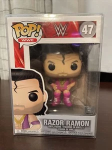 Funko Pop! WWE - Razor Ramon With Pop Protector!!  #47 - Picture 1 of 10