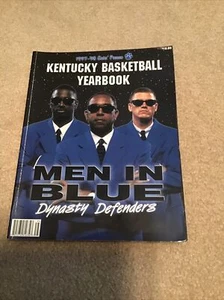 Kentucky Basketball Yearbook Men In Blue 1997-1998 Cats Pause - Picture 1 of 2