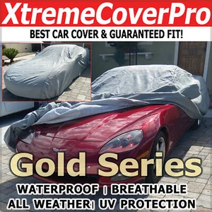 Chevy Corvette 2016 2018 cubierta de coche impermeable con bolsillo espejo gris - Imagen 1 de 10