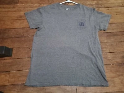 Camiseta Element Para Hombre Calce Regular Logo Gris Diseño Mediano Foto 1 de 4