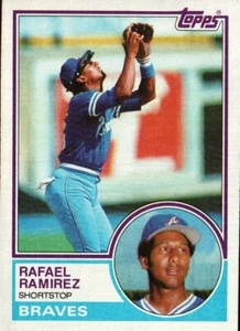 Béisbol Topps 1983 #439 - Rafael Ramírez - Atlanta Braves 83-1711 - Imagen 1 de 2