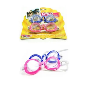 Gafas de natación fluidas de 3~6 años para niños niños niños niñas bebés niños pequeños 2 piezas - Imagen 1 de 3