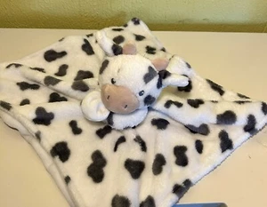 Carters Baby Lovey Spotted Cow Security Blanket Plush Lovey Farm - Picture 1 of 6