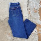 Vtg 1980s Cacharel Paris Men's Blue Jeans Boot Cut Western Size 34x31