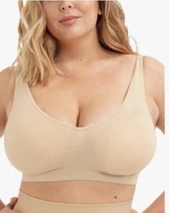 SHAPERMINT Enhanced Smoothing Wireless Bralette for Women Removable Cups 4XL - Picture 1 of 5