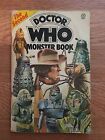 ( The Second ) DOCTOR WHO MONSTER BOOK by Terrance Dicks - Target 1977