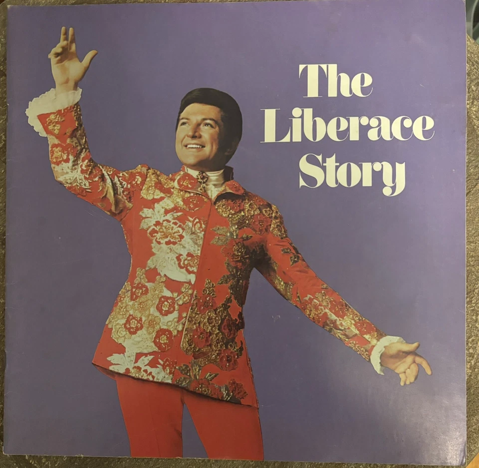 Libro de bolsillo vintage The Liberace Story Program Foto 1 de 1
