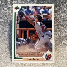 1991 Upper Deck Baseball Lance Parrish California Angels #552