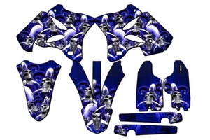 2005-2007 YZ 125 JESTER Blue Senge Graphics Kit Compatible with Yamaha - Picture 1 of 10