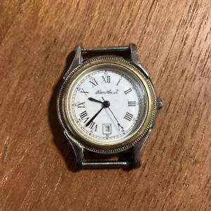 Eddie Bauer Cascade Wristwatch 371-994 Needs Battery Replaced 42101 Silver - Picture 1 of 2