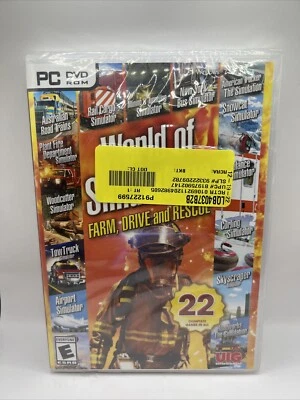 World Of Simulators Farm Drive And Rescue 22 Complete PC  Sealed - Image 1 of 2