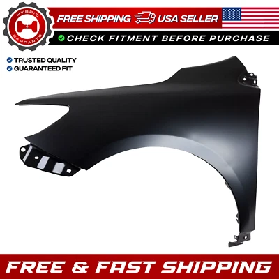New Front Driver Side Fender Panel For 2009-2013 TOYOTA COROLLA TO1240224 - Imagem 1 de 4