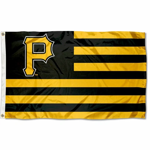 Pittsburgh Pirates Nation Flag Stripes Cover