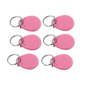 100pcs 125KHz RFID EM Proximity Pink Color Tag Token Keyfobs For Access control - Picture 1 of 1