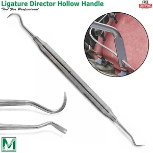 Dental Ligature Director Scaler Hohlgriff Doppelend Scaler Kieferorthopädisch CE - Bild 1 von 7