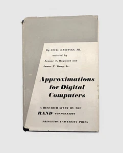 Approximations for Digital Computers by Cecil Hastings 1962 Vintage Mathmetatics - Afbeelding 1 van 10