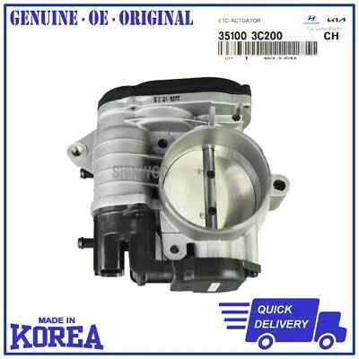 GENUINE Hyundai Kia Throttle Body OEM For 2006-2010 Sedona Amant 35100-3C200 - Image 1 of 4