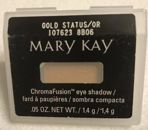 Mary Kay ChromaFusion Eye Shadow Gold Status #107623~ New & Discontinued - Picture 1 of 2