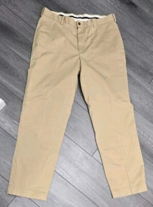 Brooks Brothers Advantage Chinohose Herren 34 x 30 Clark elegant khaki gerades Bein - Bild 1 von 6