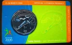2006 COM. GAMES 50c TABLE TENNIS IN RAM CARD - Picture 1 of 1