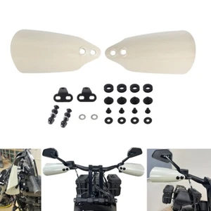 Motorcycle Handguards Wind Shield For Harley Street Electra Glide FLHTP FLHX 14+ - Picture 1 of 11