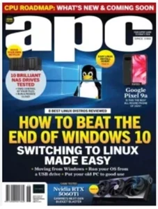 Australia Personal Computer APC Issue 546 June 2025/ THE END OF WINDOWS 10 - Picture 1 of 3