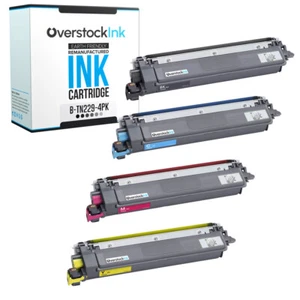 Lote de tinta color negro compatible para cartuchos Brother TN229 - Imagen 1 de 14