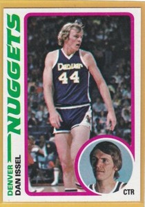 1978-79 TOPPS BASKETBALL DAN ISSEL #81 NUGGETS NMMT/MINT *87107