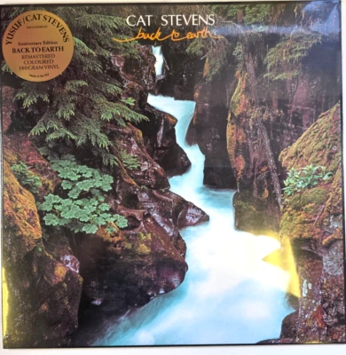 Cat Stevens Back To Earth LP Album vinyl record 2019 remastered reissue - Image 1 of 4
