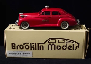 Brooklin Models 1941 Packard Clipper Fire Chief Car 1991 Souvenir BRK 18X 1:43 - Picture 1 of 6