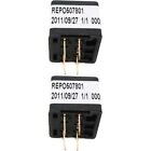Set of 2 Relays Rear for Chevy Olds Suburban Express Van SaVana Avalanche Pair Chevrolet Optra