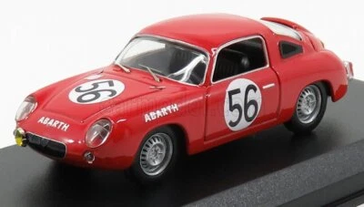 MODELLINO AUTO STATICO BEST FIAT ABARTH 700S #56 24H LE MANS 1961 BASSI 1/43 - Immagine 1 di 4