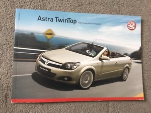 VAUXHALL ASTRA Twin Top 2007 Edition no 2 brochure in VGC - Picture 1 of 5