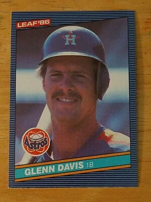 1986 Leaf Canadian Glenn Davis #175 Houston Astros 1st Donruss  - Image 1 of 2