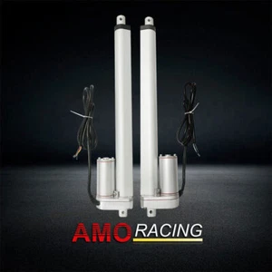 1 coppia corsa attuatore lineare resistente 12" 225 libbre libbre max lift 12 volt DC - Foto 1 di 6