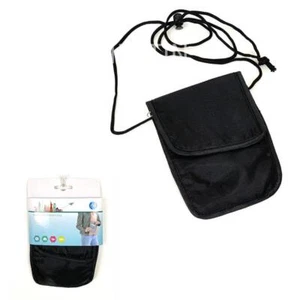 Bolso de Viaje Cuello Bolso Dinero Portapasaporte Billetera Secreta Bolsa de Seguridad debajo de la Ropa - Imagen 1 de 8