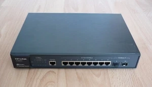 TP-Link TL-SG3210, JetStream L2 Managed Gigabit Switch 8 Port RJ-45 VLAN 2x SFP - Bild 1 von 5
