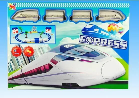 x Treno Trenino Express Giocattolo Gioco Bambini sar - Immagine 1 di 1