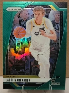 Panini Prizm 2024-25 - #186 Lauri Markkanen - Green Prizm - Utah Jazz - Casi nuevo - Imagen 1 de 2