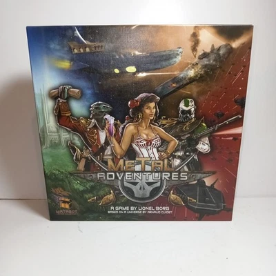 Metal Adventures board game space pirate-themed game 3-6 players new opened - Image 1 of 4