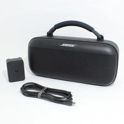 Buen Altavoz Bluetooth Portátil Inalámbrico Bose Soundlink Max Genuino Negro Foto 1 de 4