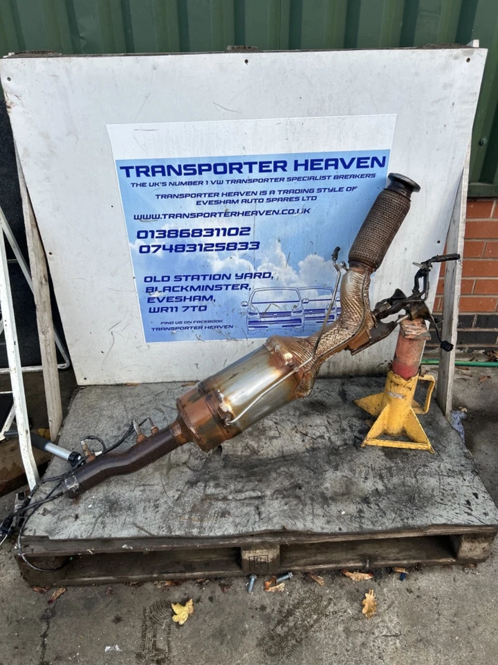 VW T6 TRANSPORTER GENUINE SINGLE CHAMBER DPF / DIESEL PARTICULATE FILTER - Image 1 of 4