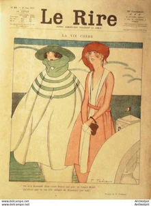 Le Rire 1920-08-28 # 82 Humoristique Ed.Originale L'Eveque & le cure - Picture 1 of 3