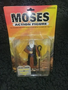 NEW Accoutrements Moses Action Figure With Stone Tablets & Shepherd s Staff - Picture 1 of 3